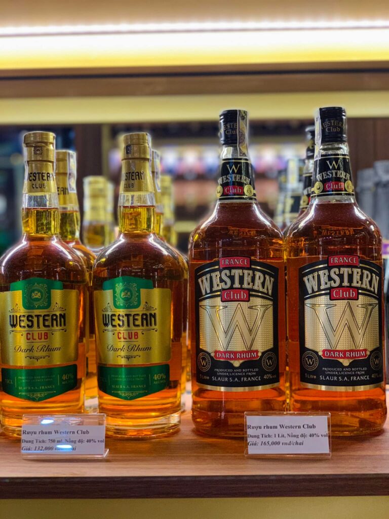 gioi thieu ruou rhum western