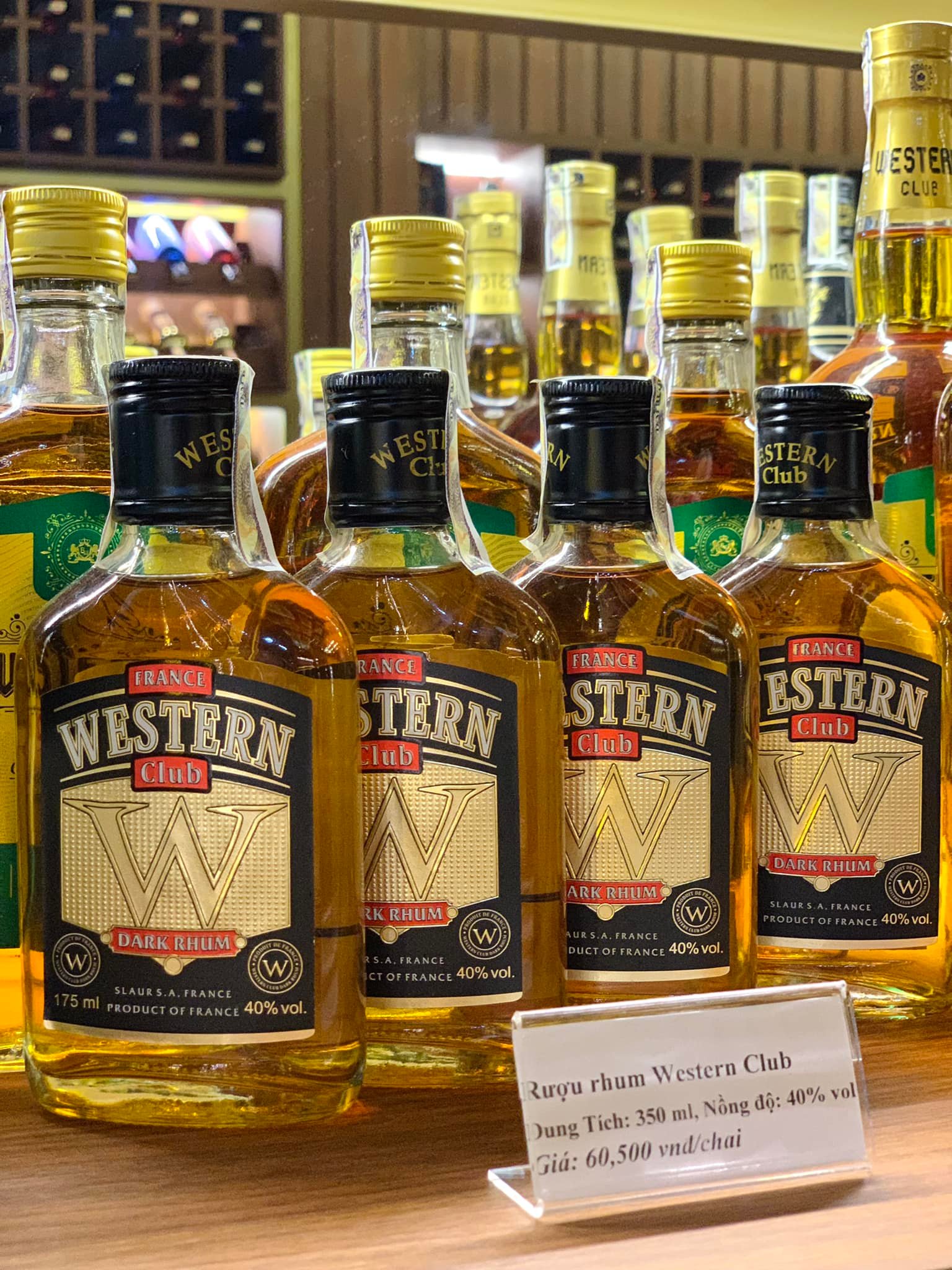 Giới thiệu rượu Rhum Western Club | SPT Company